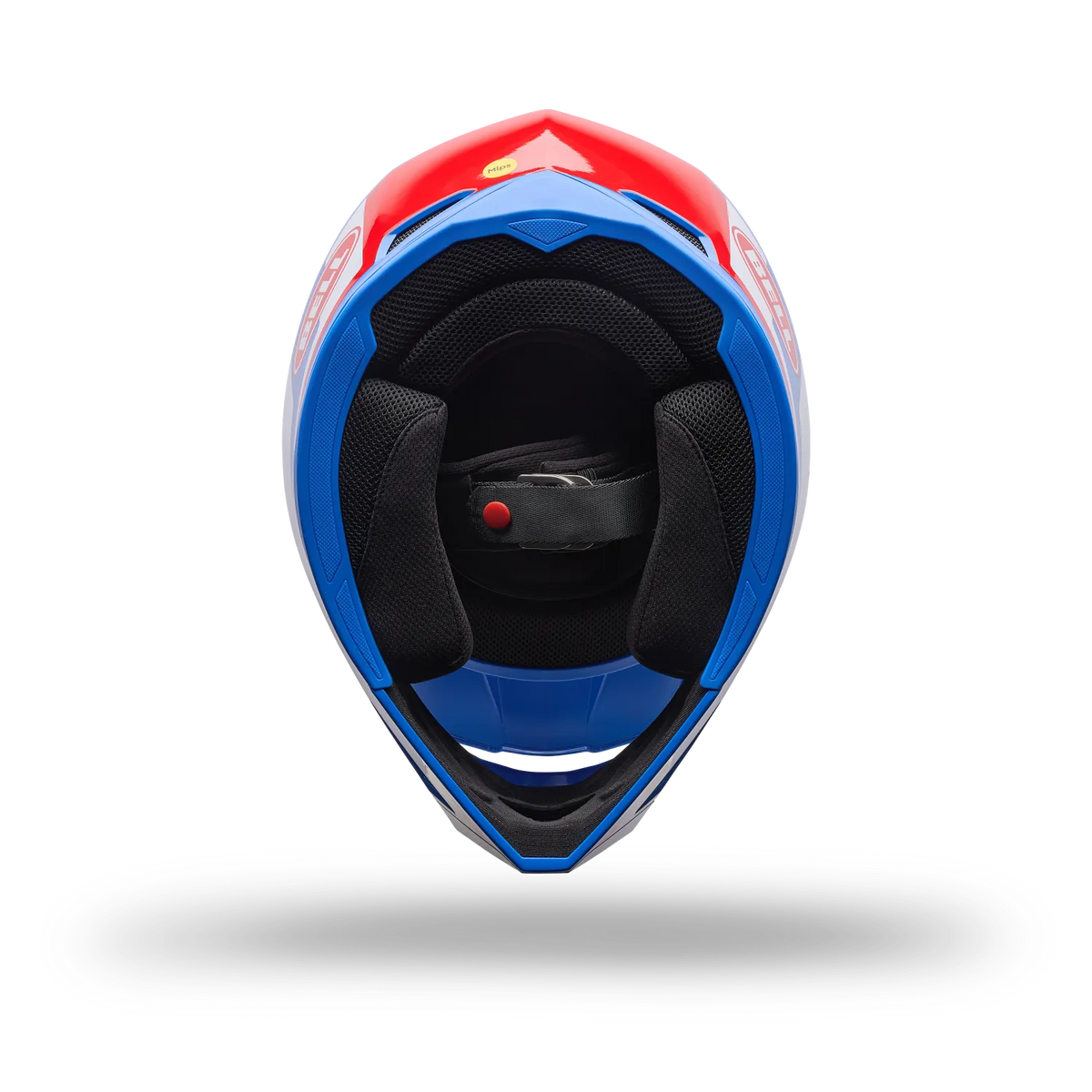 Bell YOUTH MX-10 MIPS Spiral ECE 22.06 MX Helmet White/Red/Blue