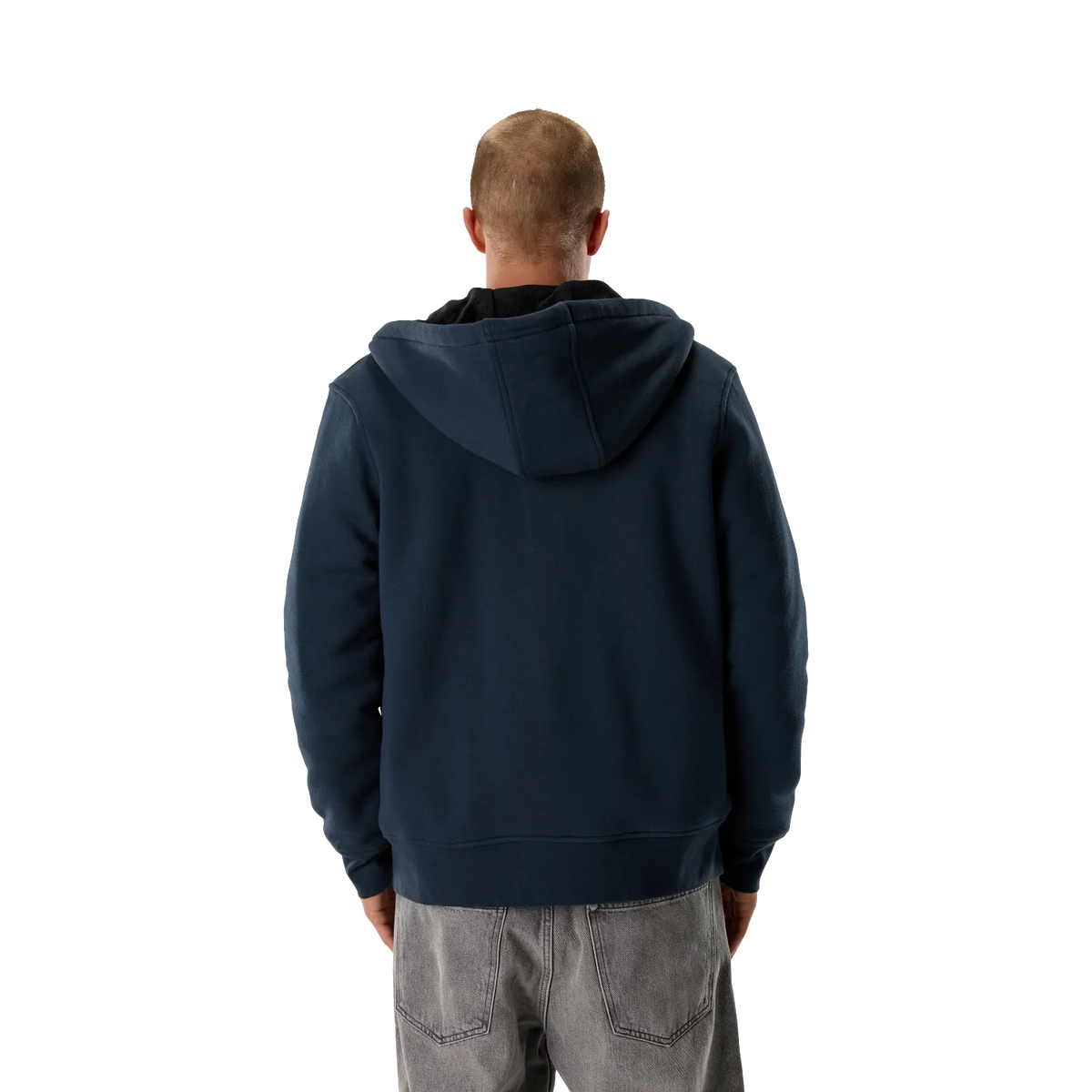 Fox Since 74 Sasquatch Fleece Zip Hoodie Midnight Blue