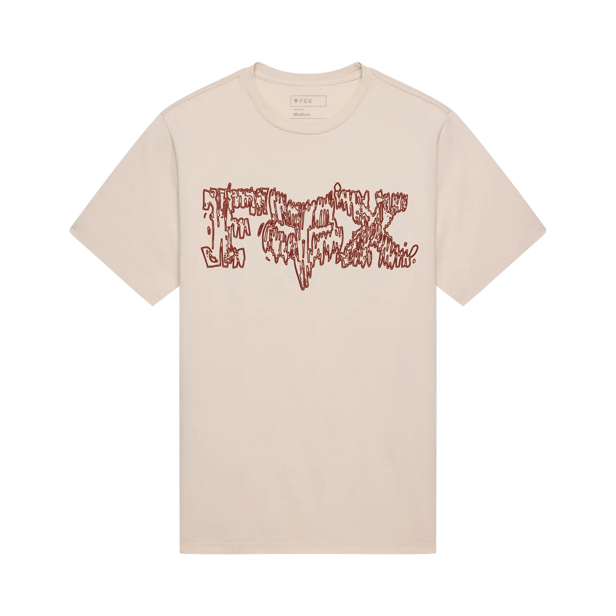 Fox Dustproof 195 Original Short Sleeve Tee Chalk White