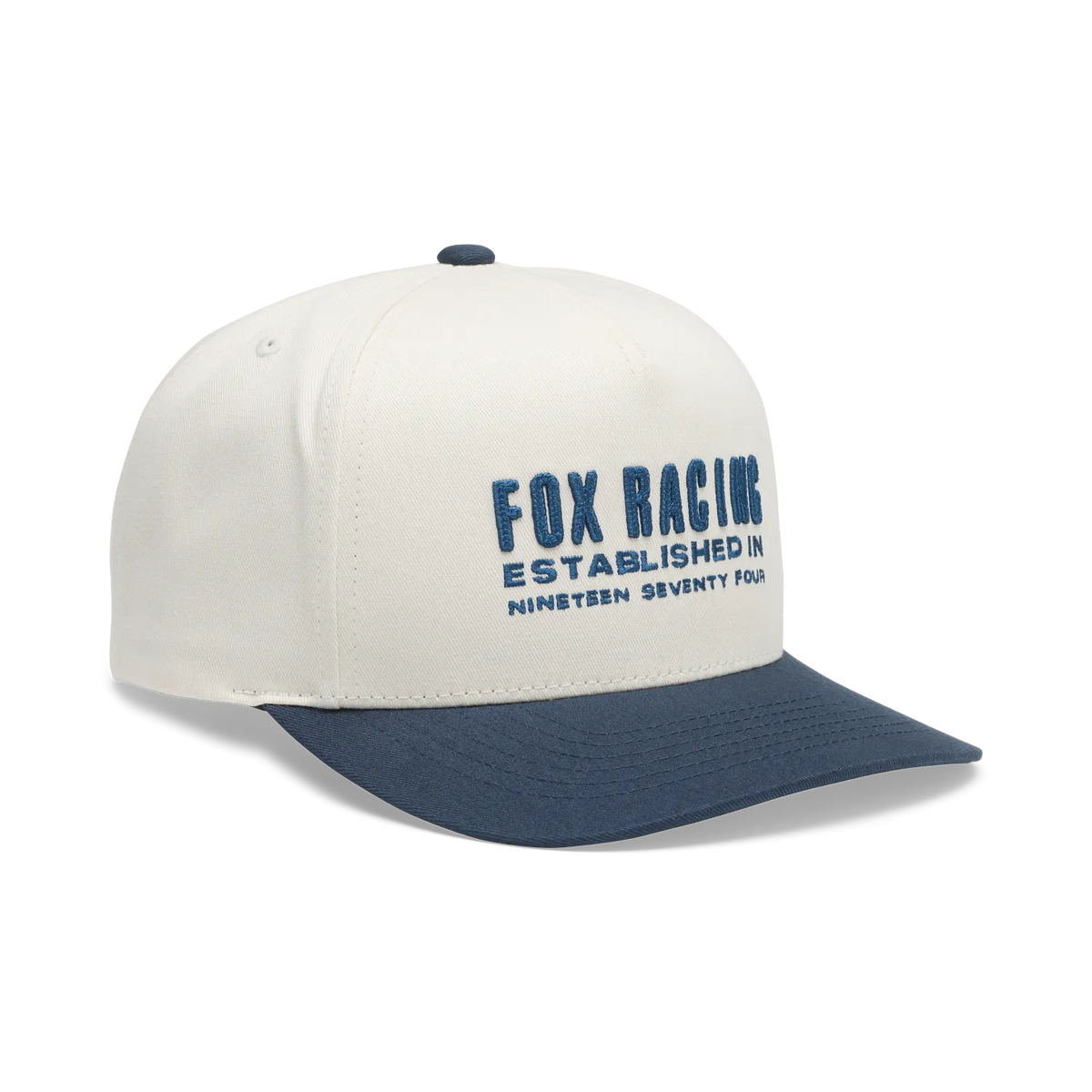 Fox Warped Snapback Pearl White