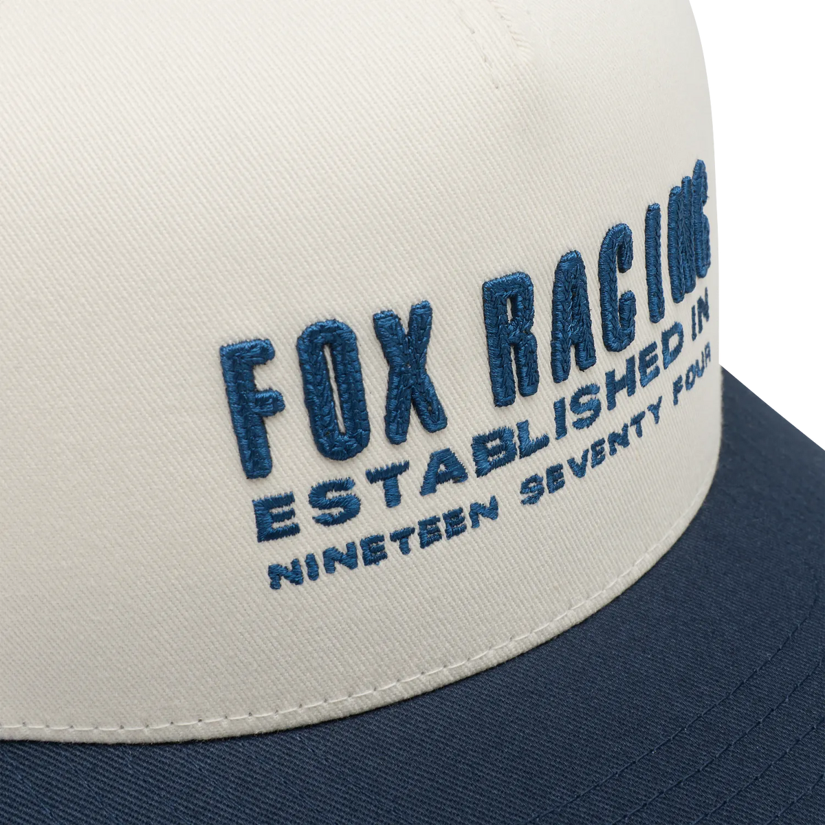 Fox Warped Snapback Pearl White