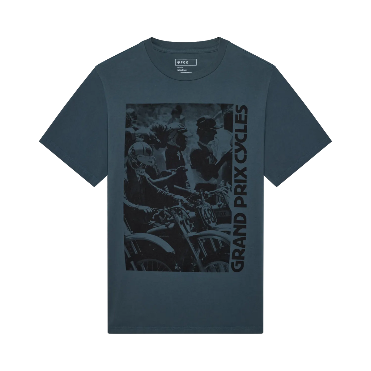 Fox Circa 74 195 Photo Short Sleeve Tee Deep Cobalt