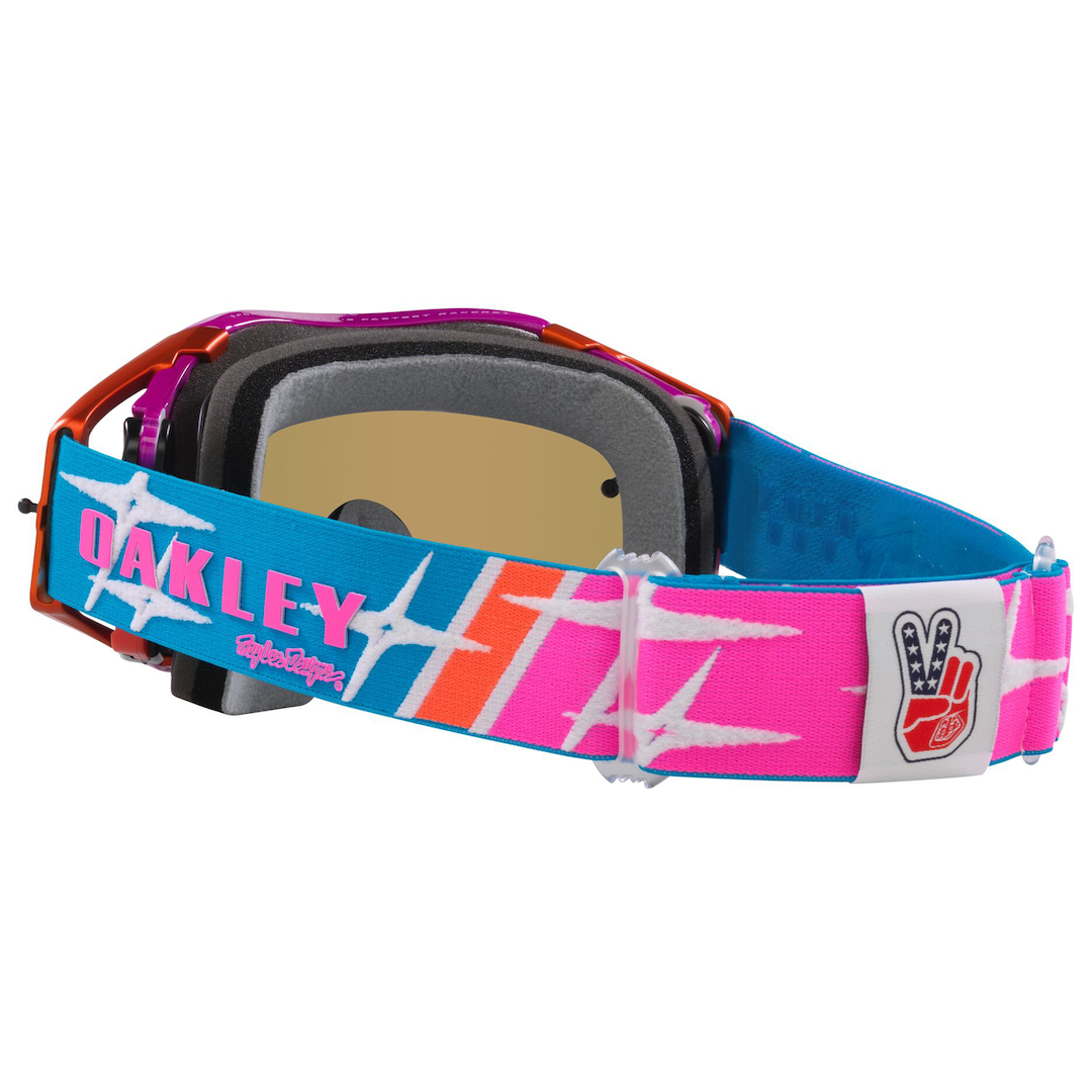 Oakley Airbrake MX Goggle TLD Speed Stars - Black Ice Iridium Lens