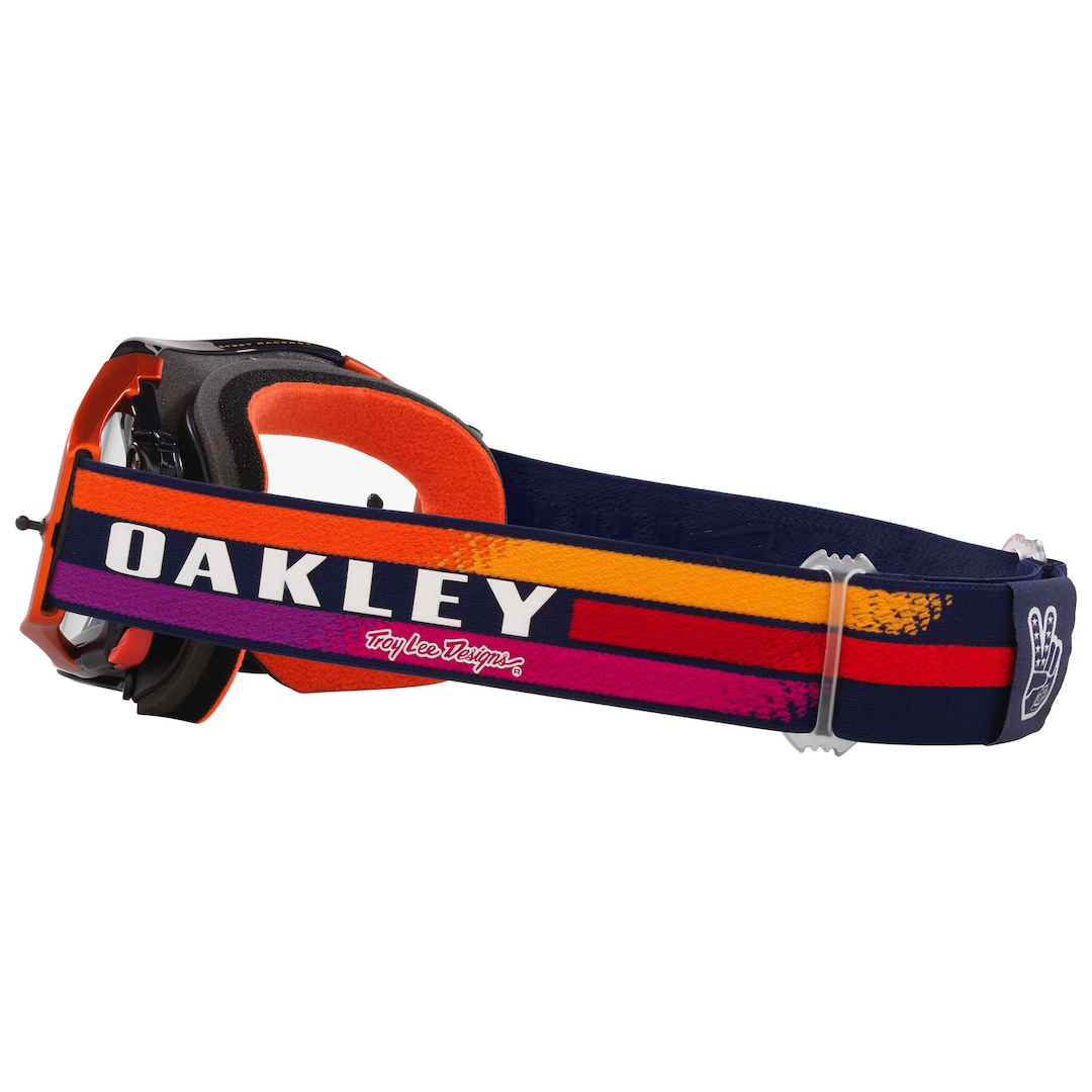 Oakley Airbrake MX Goggle TLD Navy Sunrise- Clear Lens
