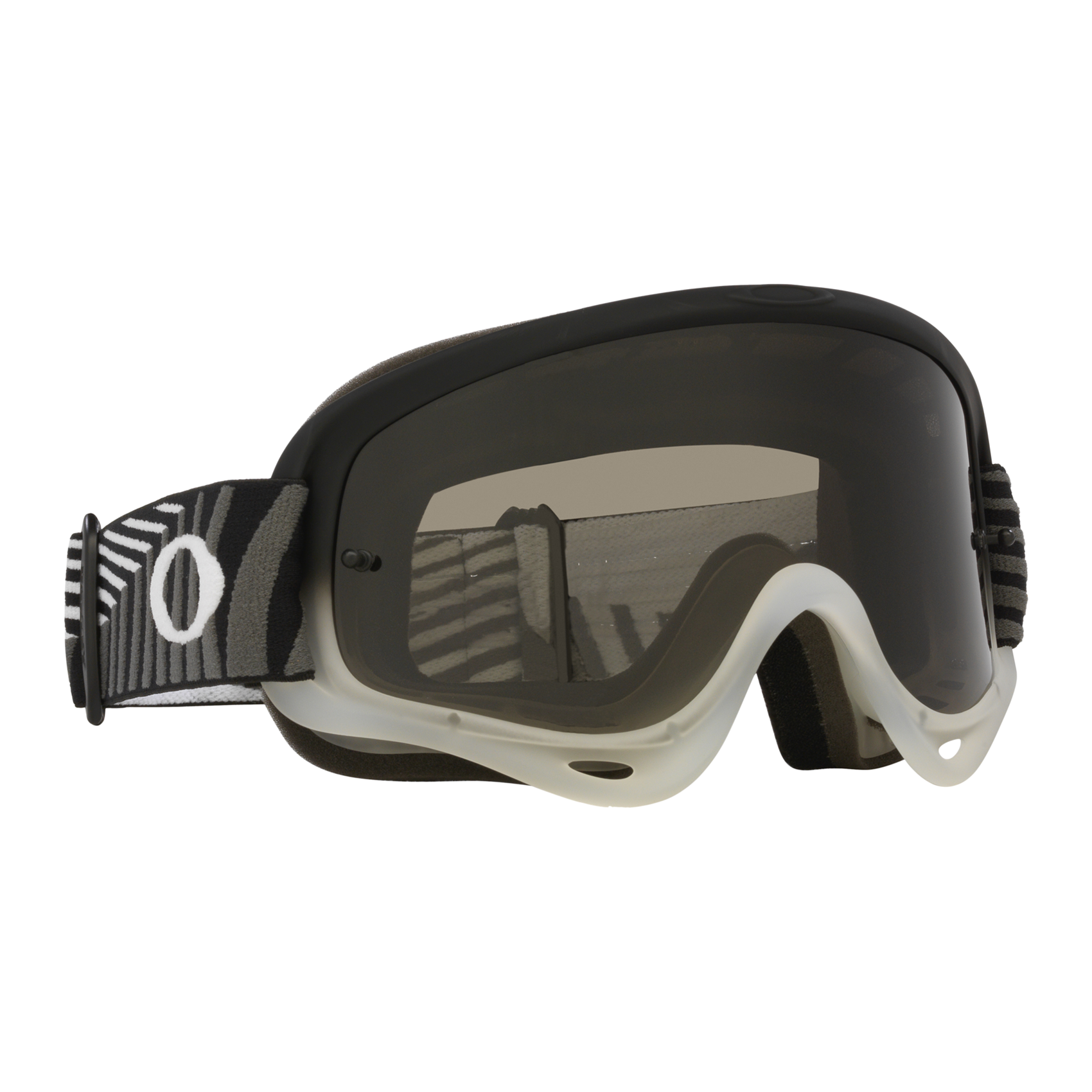 Oakley O Frame MX Goggle Black Brutal - Dark Grey Lens