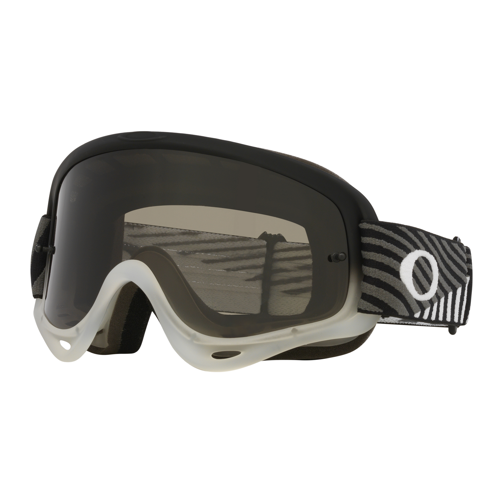 Oakley O Frame MX Goggle Black Brutal - Dark Grey Lens