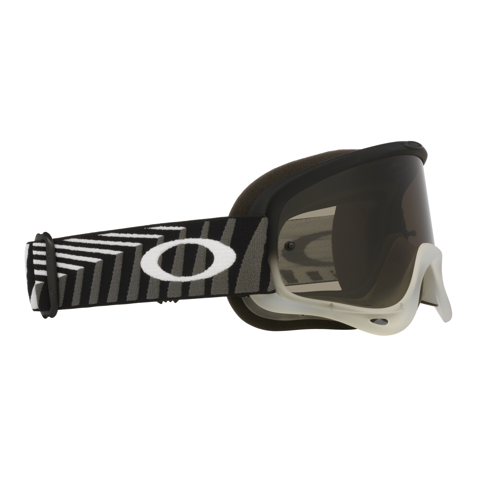 Oakley O Frame MX Goggle Black Brutal - Dark Grey Lens