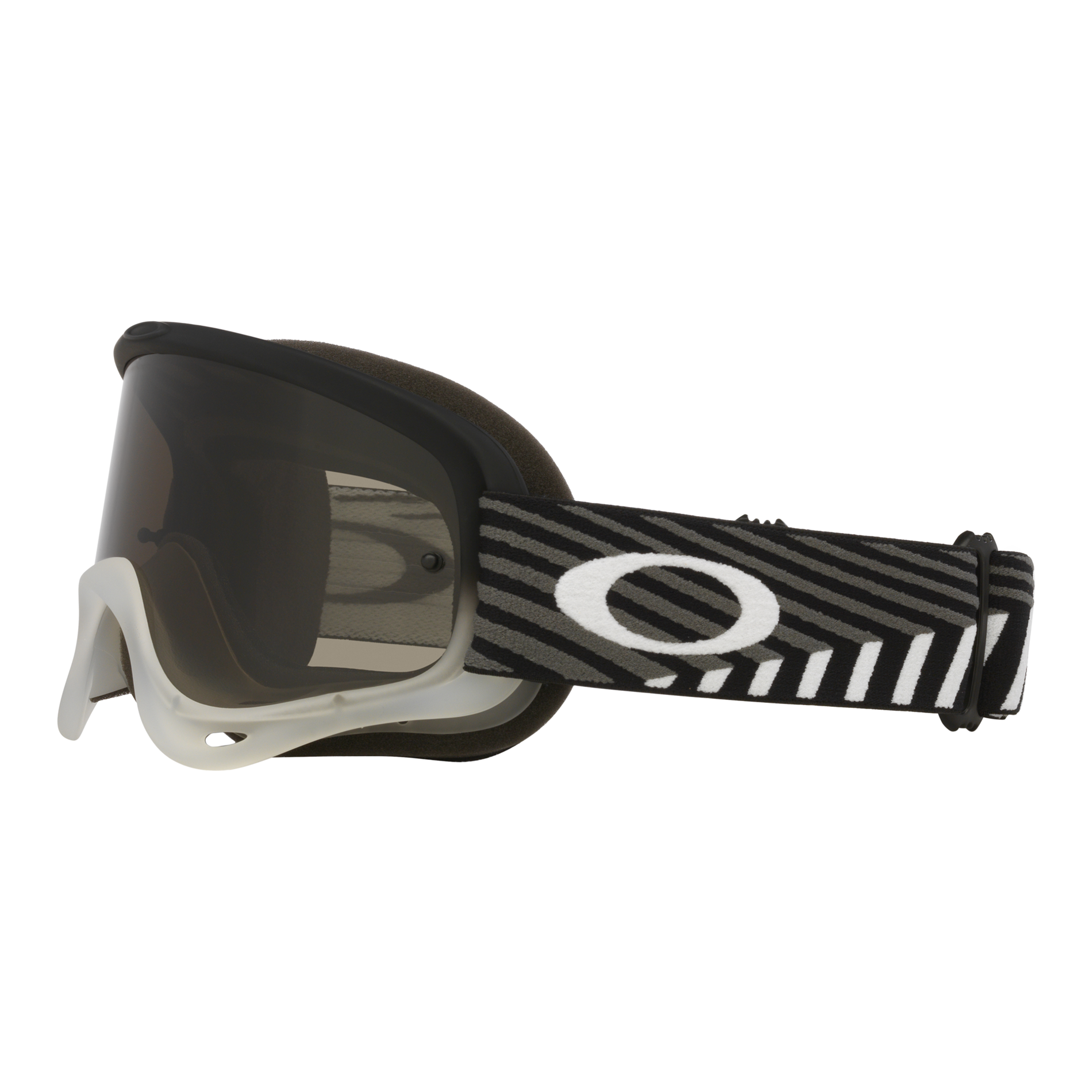 Oakley O Frame MX Goggle Black Brutal - Dark Grey Lens