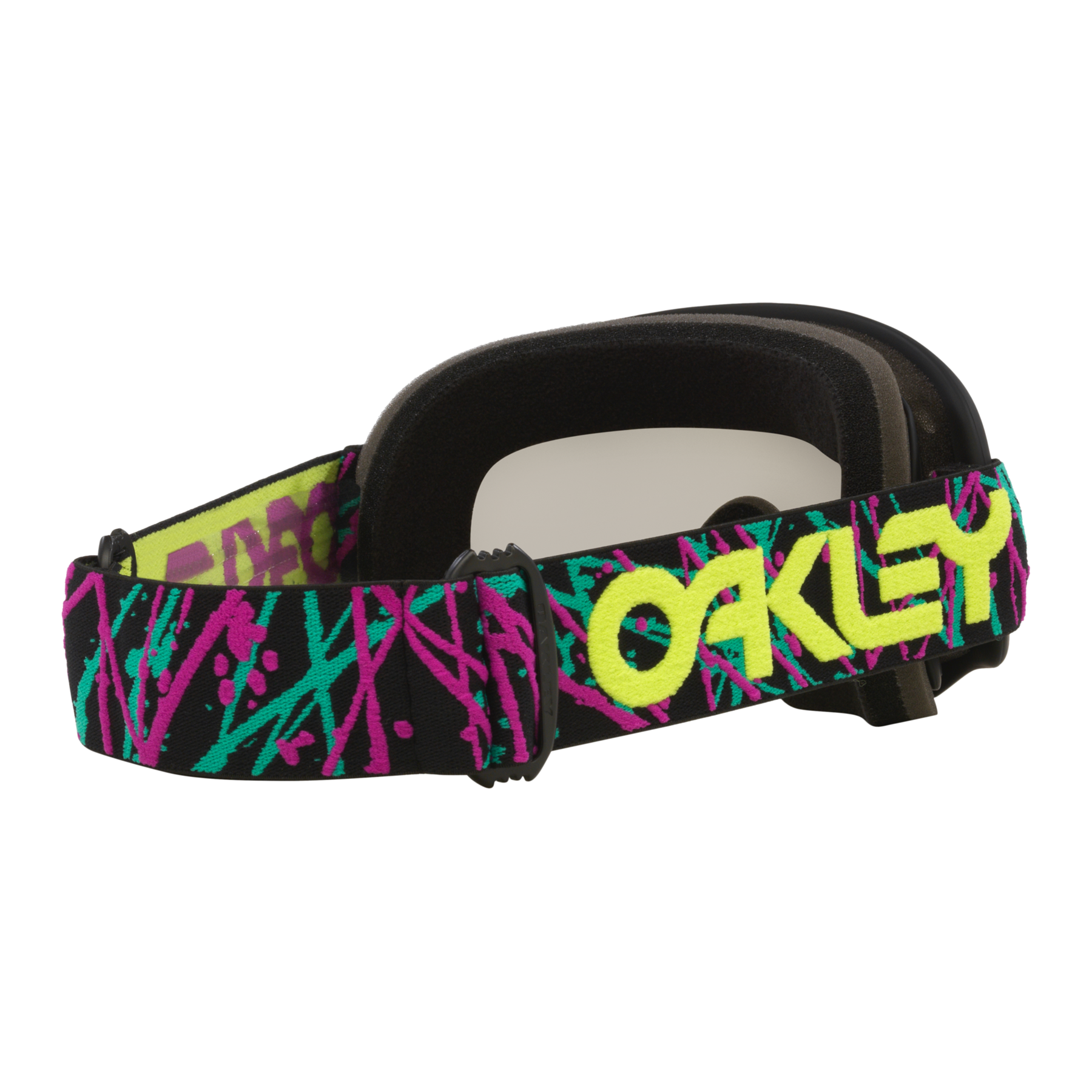 Oakley O Frame MX Goggle Jaxon Black - Light Grey Lens