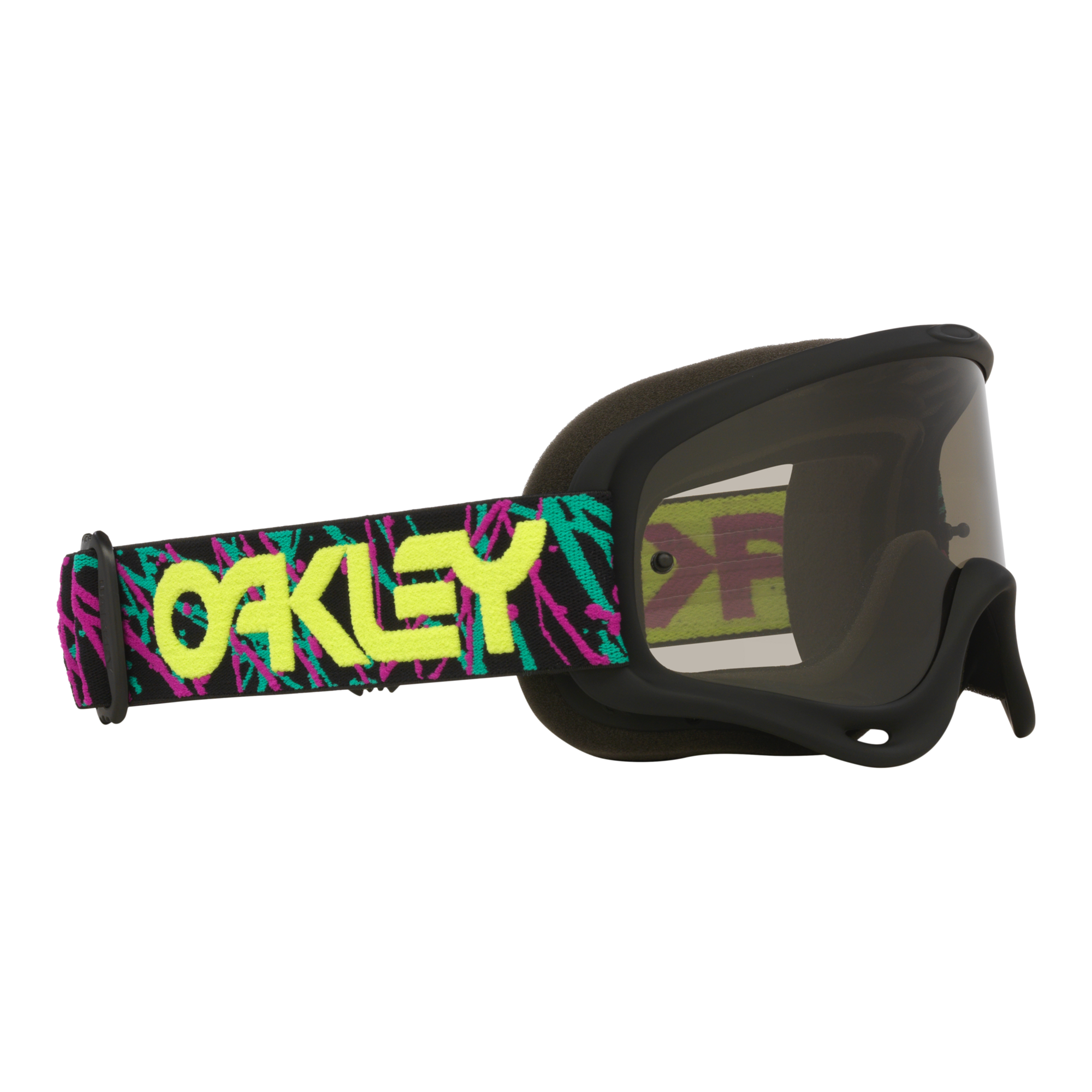 Oakley O Frame MX Goggle Jaxon Black - Light Grey Lens
