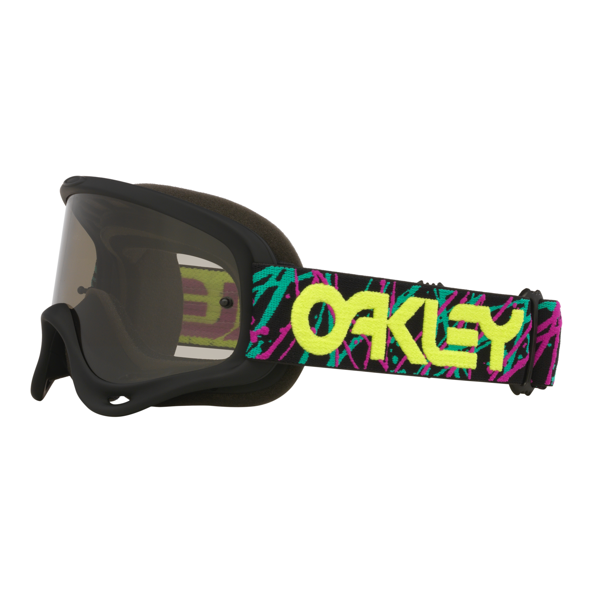 Oakley O Frame MX Goggle Jaxon Black - Light Grey Lens