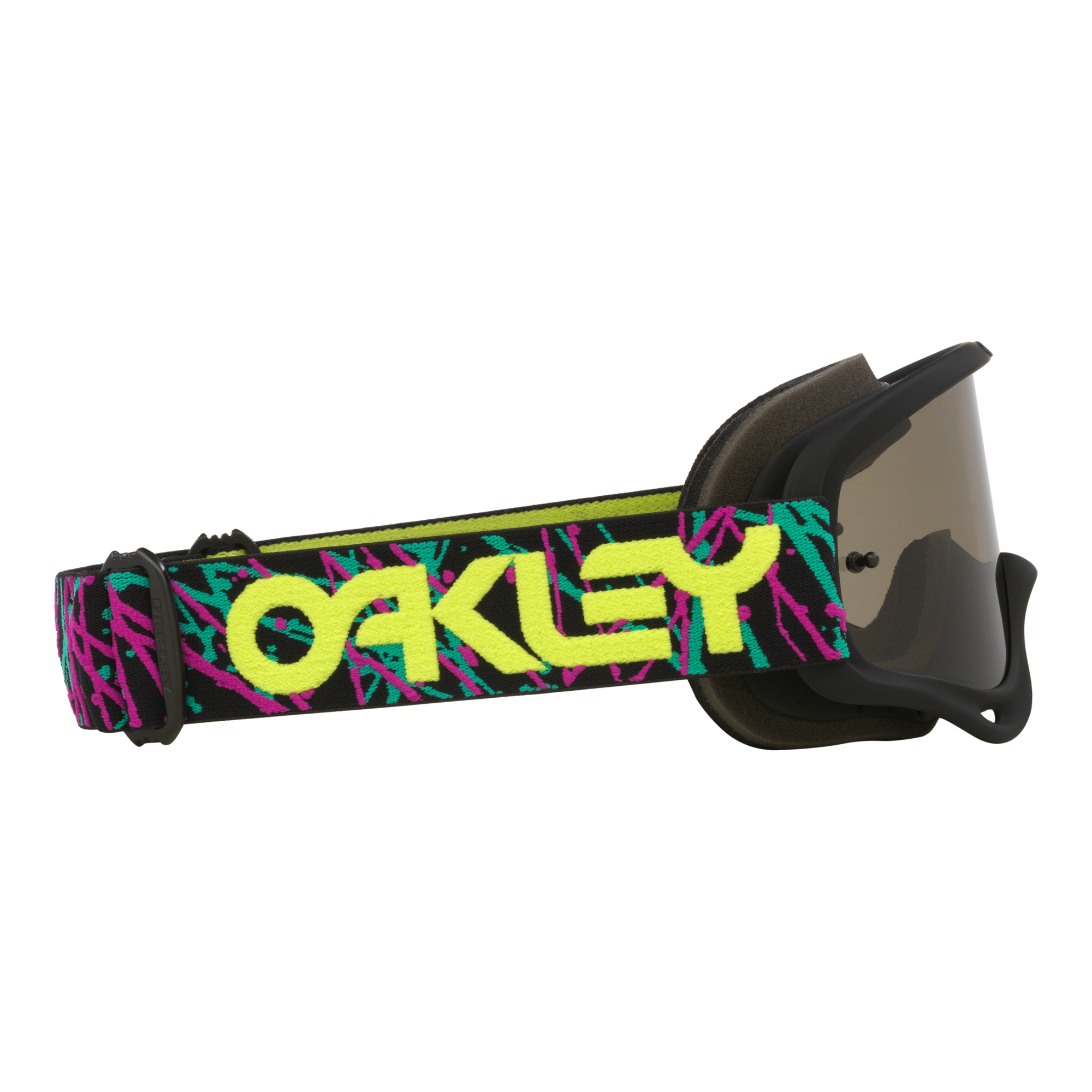 Oakley O Frame MX Goggle Jaxon Black - Light Grey Lens