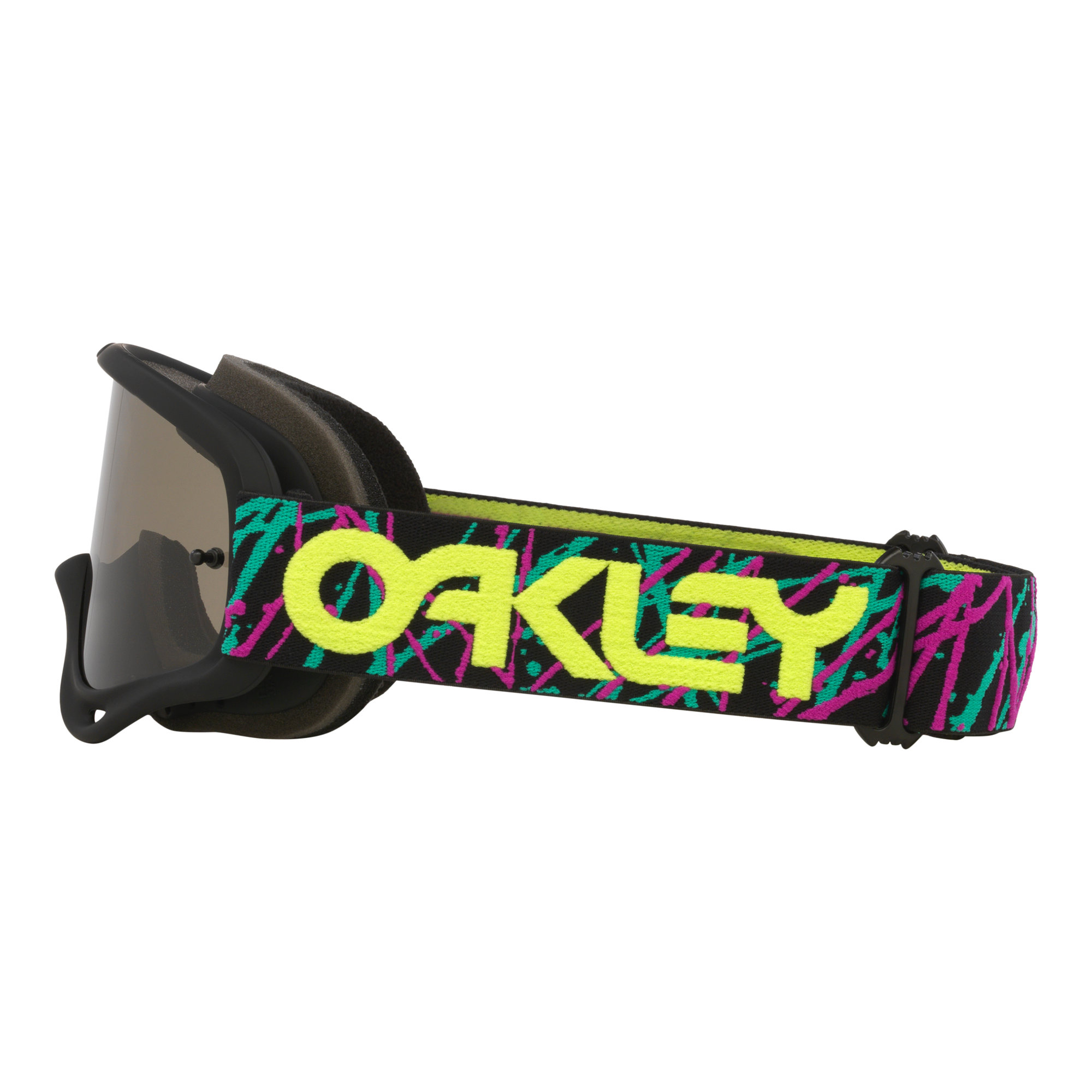 Oakley O Frame MX Goggle Jaxon Black - Light Grey Lens