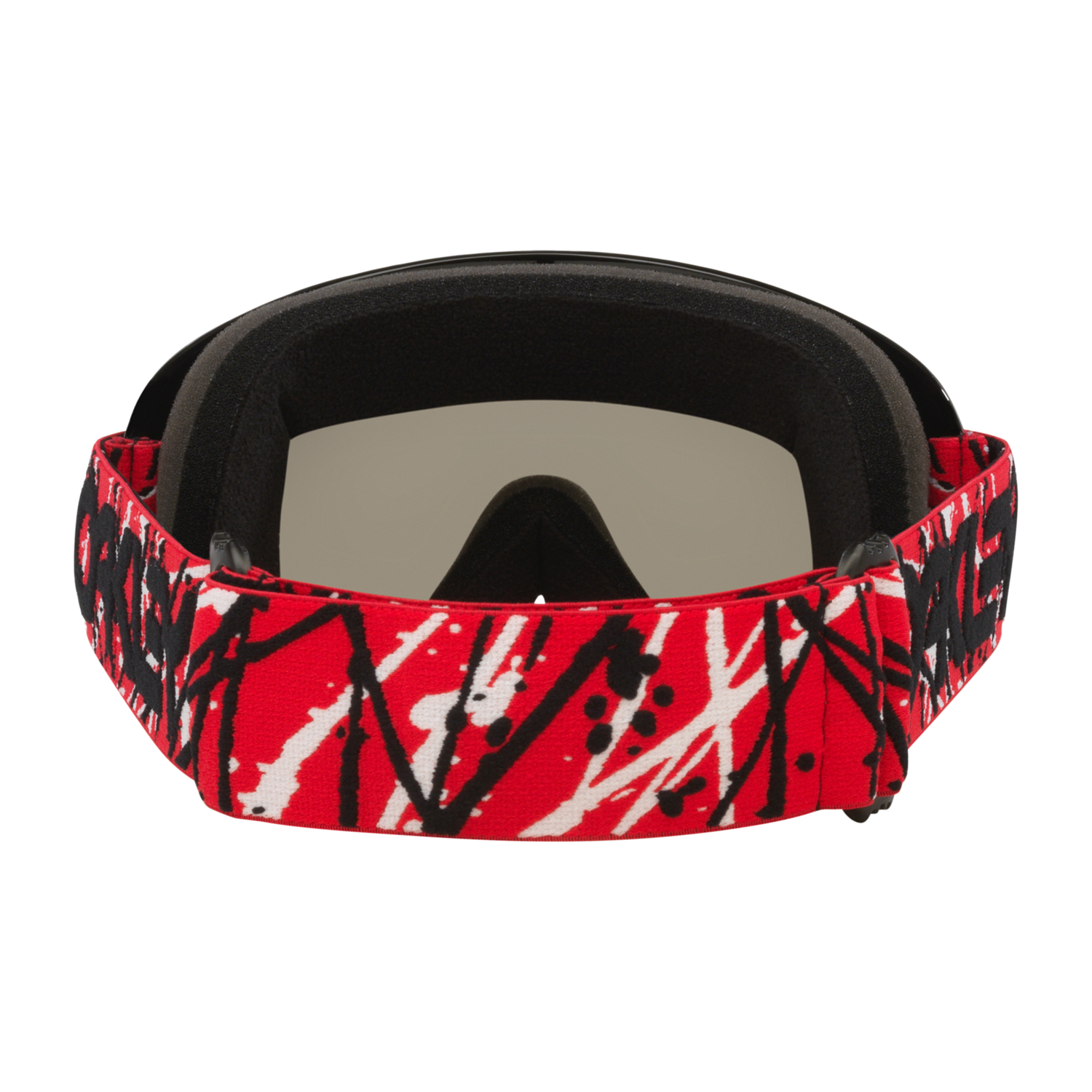 Oakley O Frame MX Goggle Red Eddie - Dark Grey Lens