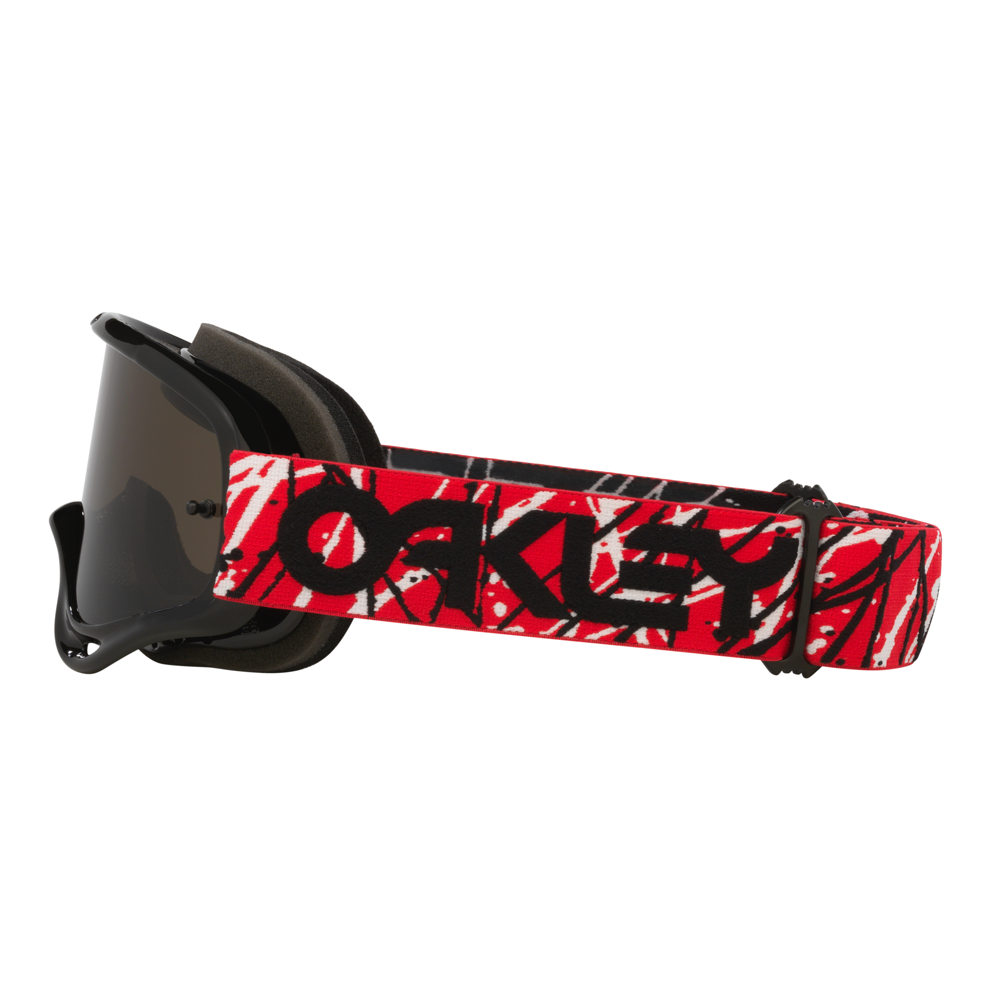 Oakley O Frame MX Goggle Red Eddie - Dark Grey Lens