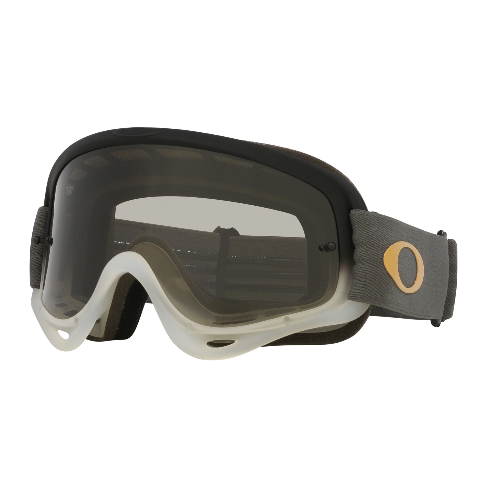 Oakley O Frame MX Goggle Team Grey - Light Grey Lens