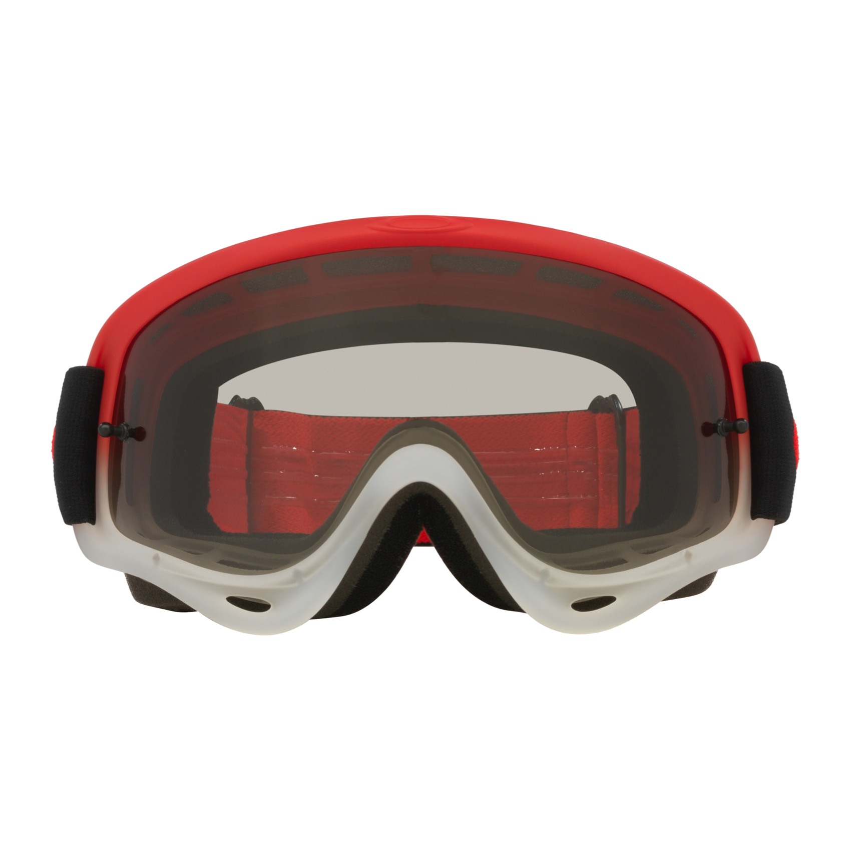 Oakley O Frame MX Goggle Team Red - Light Grey Lens