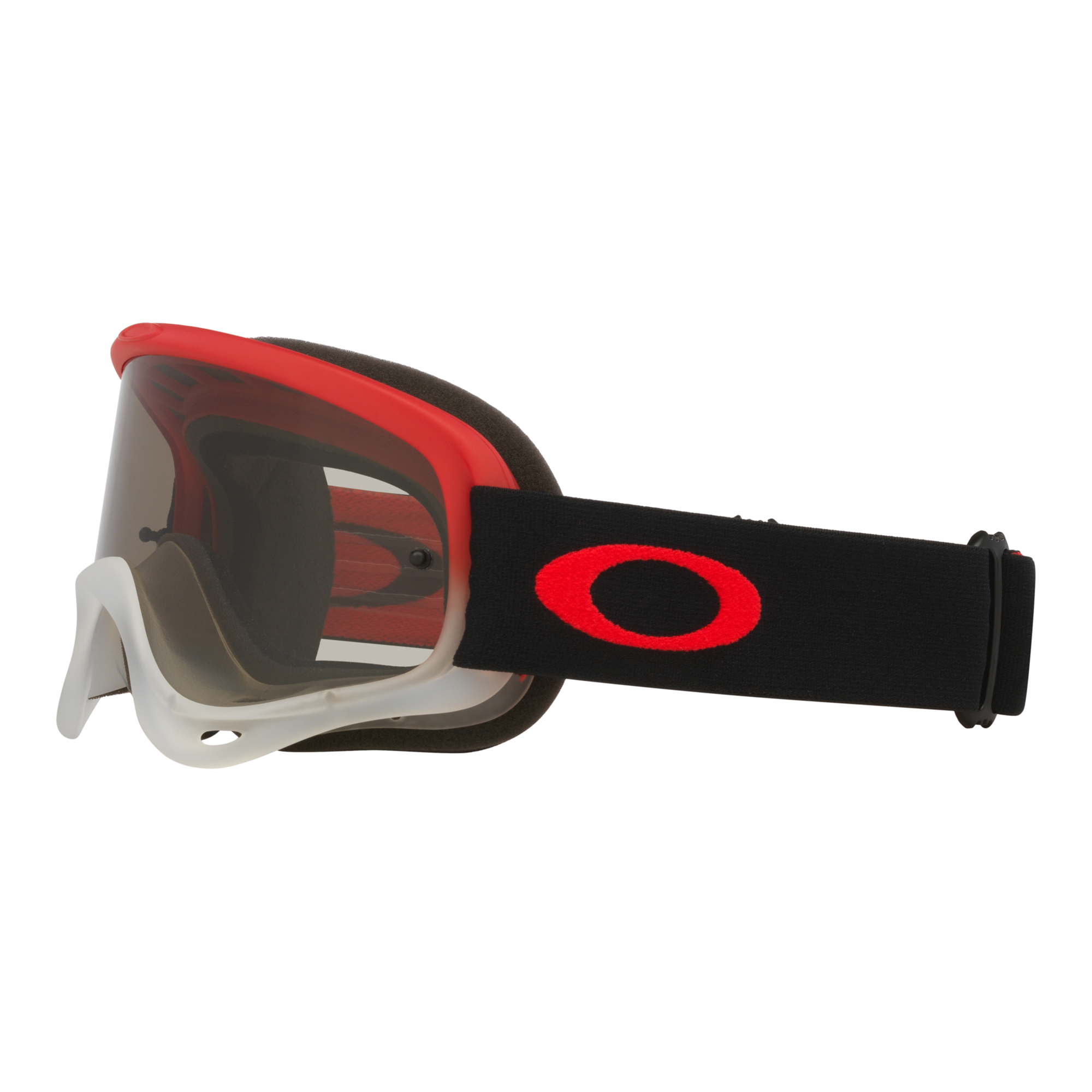 Oakley O Frame MX Goggle Team Red - Light Grey Lens