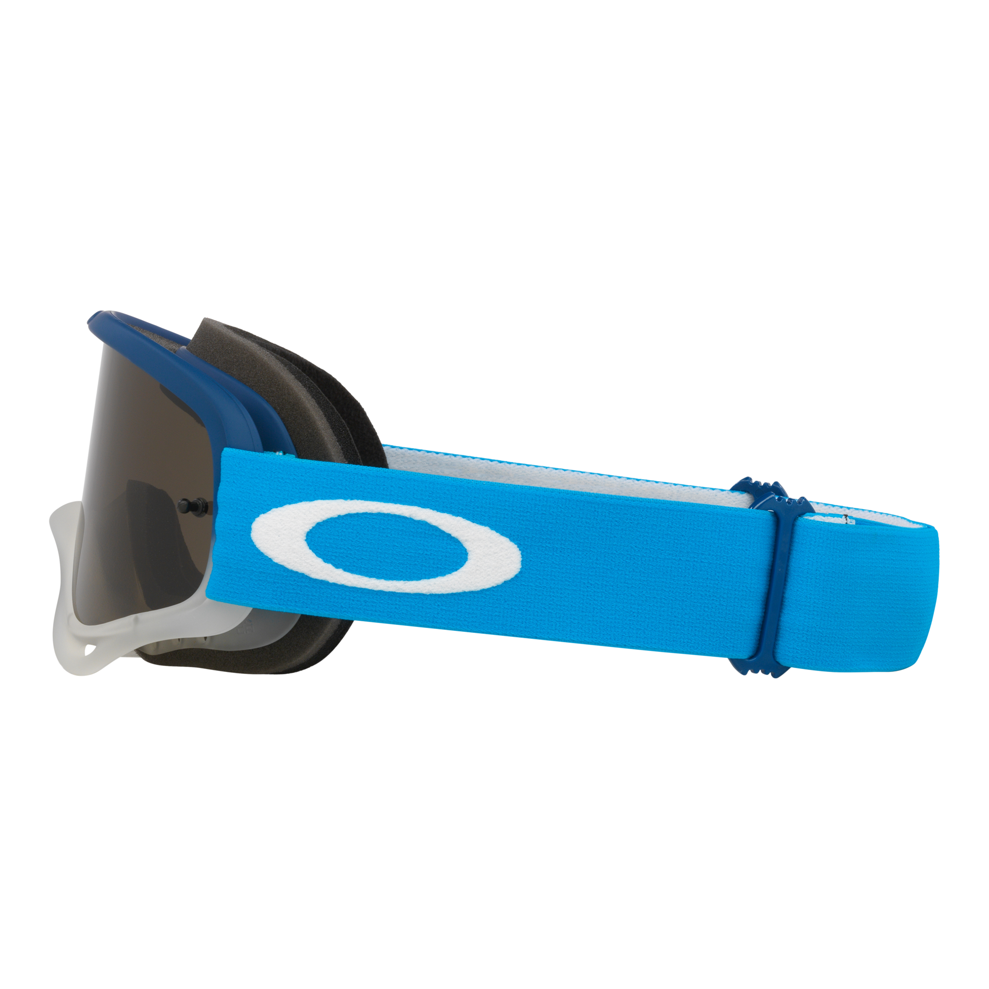 Oakley O Frame MX Goggle Team Blue - Dark Grey Lens