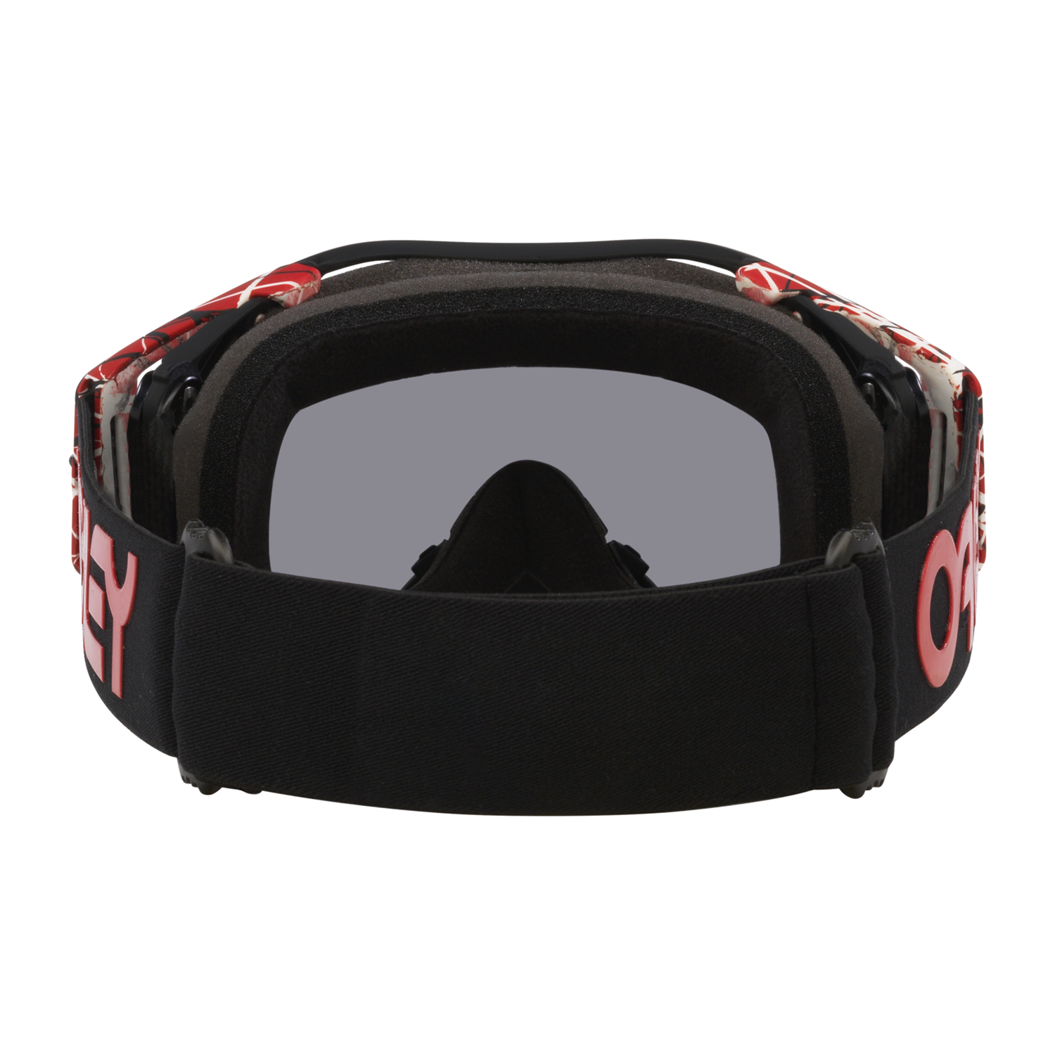 Oakley Airbrake MX Goggle Red Eddie - Dark Grey Lens