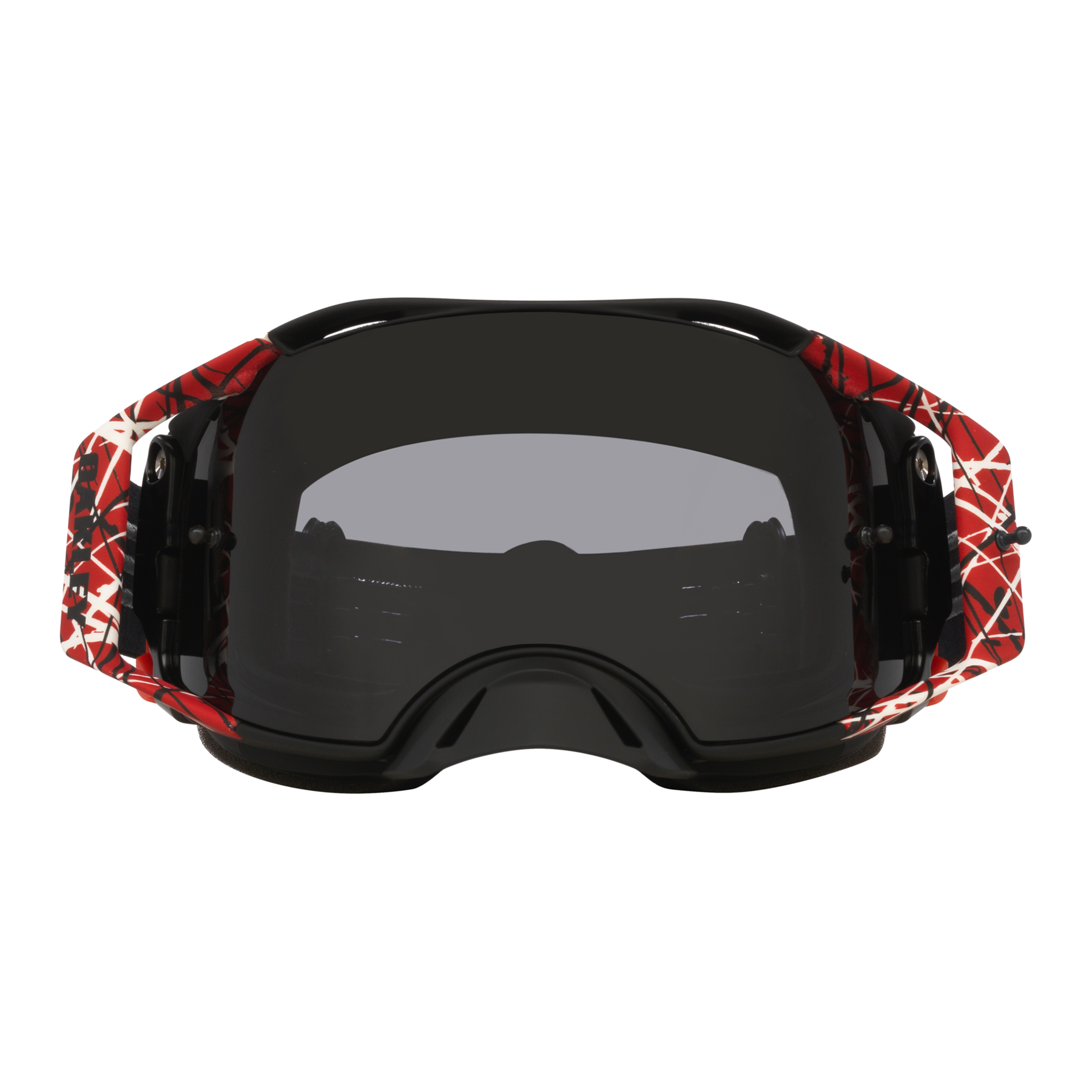 Oakley Airbrake MX Goggle Red Eddie - Dark Grey Lens