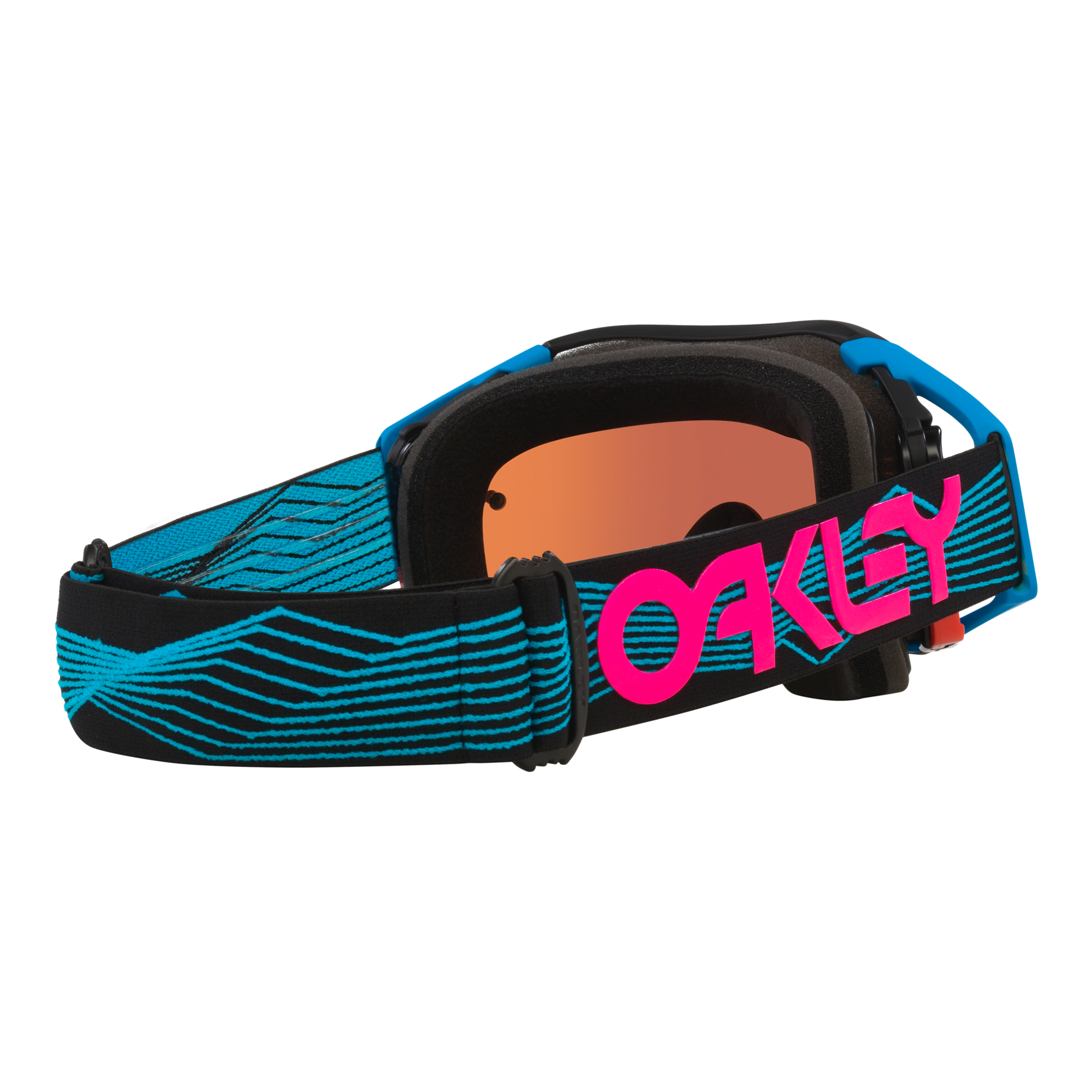 Oakley Airbrake MX Goggle Blue Wired - Prizm Sapphire Lens