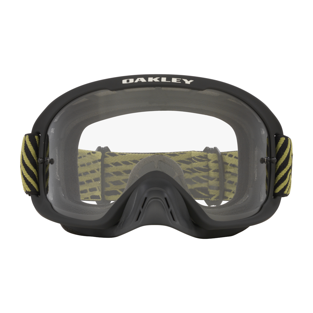 Oakley O Frame 2.0 Pro MX Goggle Pro Green Rigid - Clear Lens
