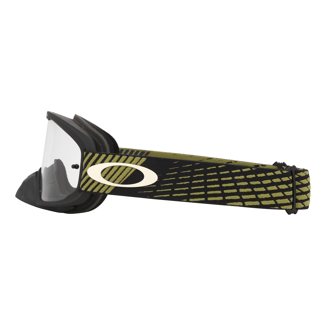 Oakley O Frame 2.0 Pro MX Goggle Pro Green Rigid - Clear Lens