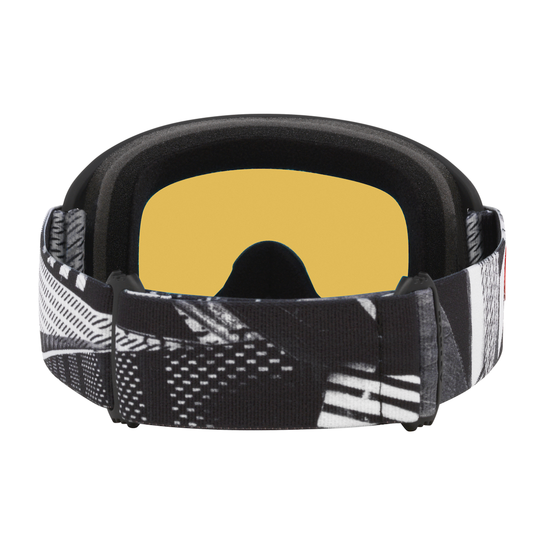 Oakley O Frame 2.0 Pro MX Goggle Black Forge - Fire Iridium Lens