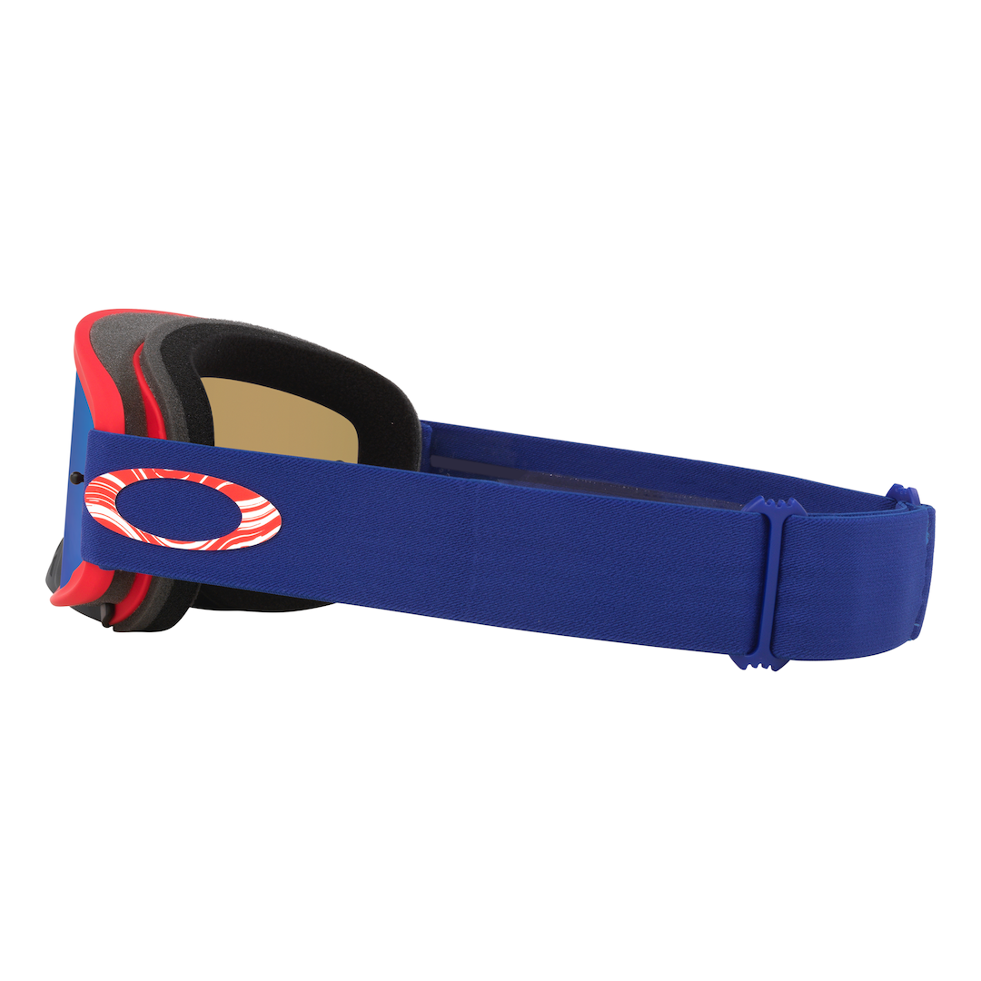 Oakley O Frame 2.0 Pro MX Goggle Team Red - Black Ice Iridium Lens