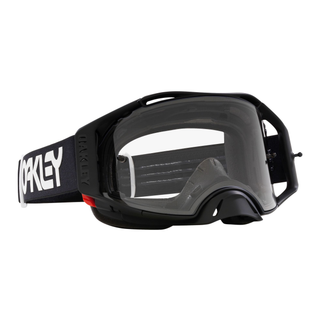Oakley Airbrake MX Goggle Moto Black/White - Clear Lens