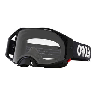 Oakley Airbrake MX Goggle Moto Black/White - Clear Lens