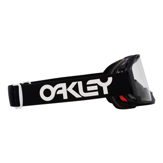 Oakley Airbrake MX Goggle Moto Black/White - Clear Lens
