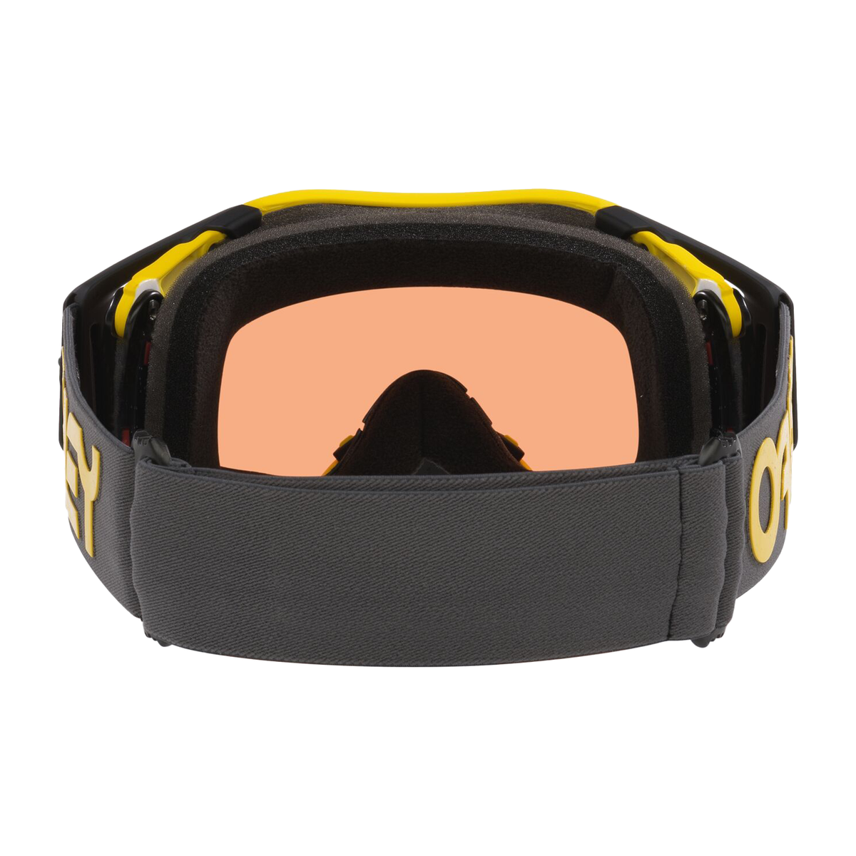 Oakley Airbrake MX Goggle Moto Yellow 3 - Prizm Bronze Lens