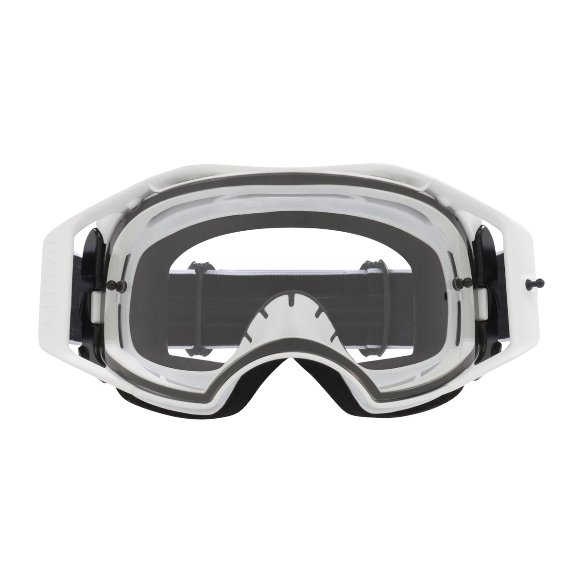 Oakley Airbrake Lite MX Goggle Matte White - Clear Lens