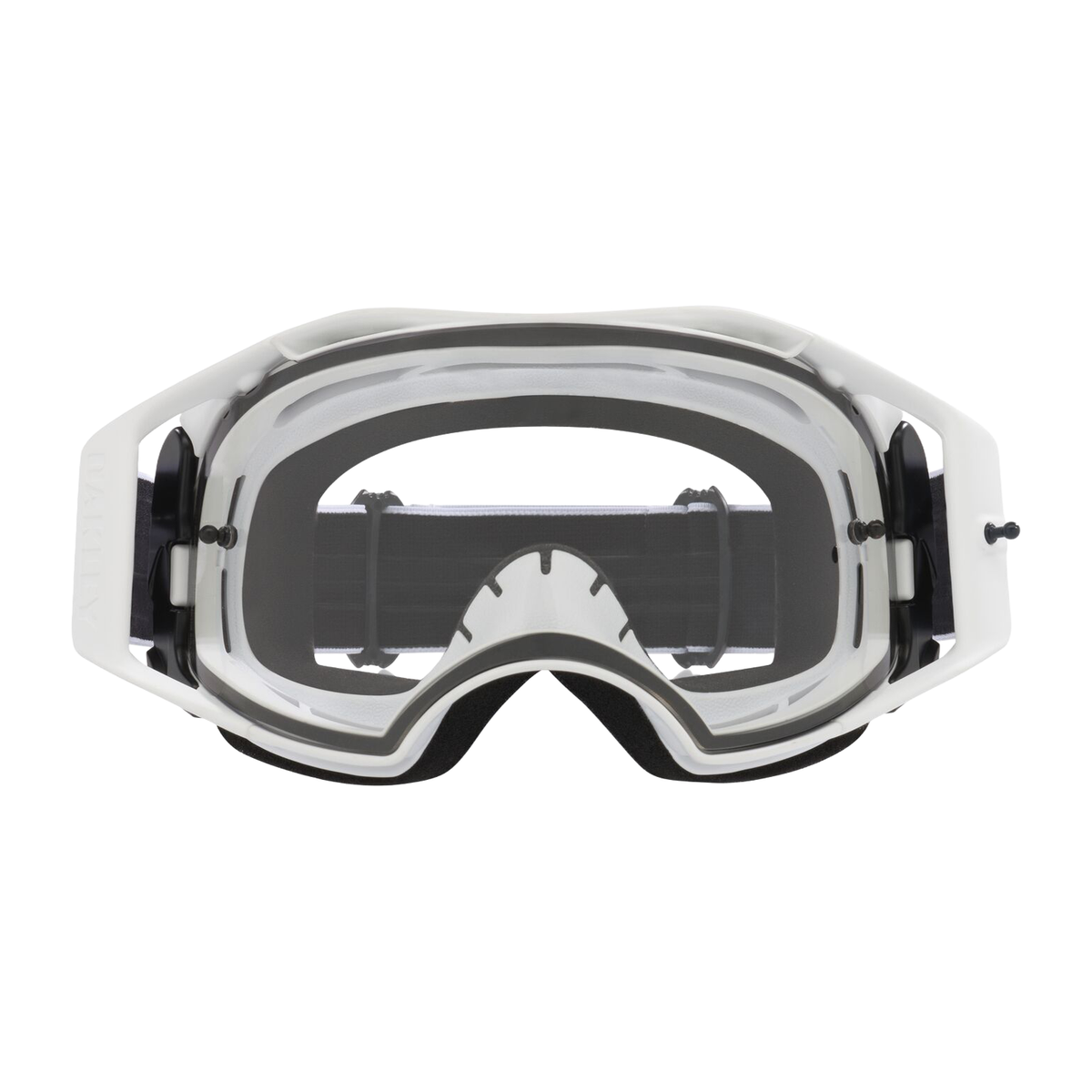 Oakley Airbrake Lite MX Goggle Matte White - Clear Lens