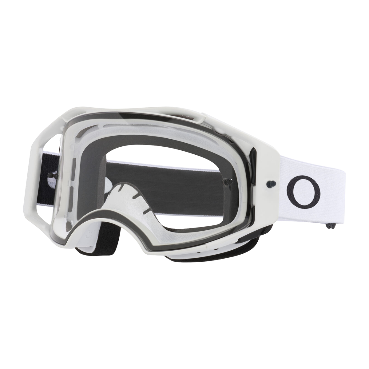 Oakley Airbrake Lite MX Goggle Matte White - Clear Lens