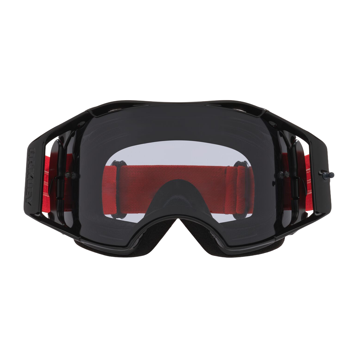 Oakley Airbrake Lite MX Goggle Moto Red - Light Grey Lens