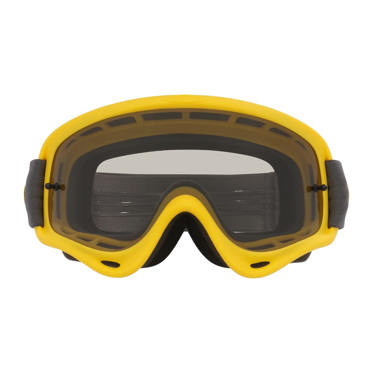 Oakley O Frame MX Goggle Moto Yellow - Light Grey Lens