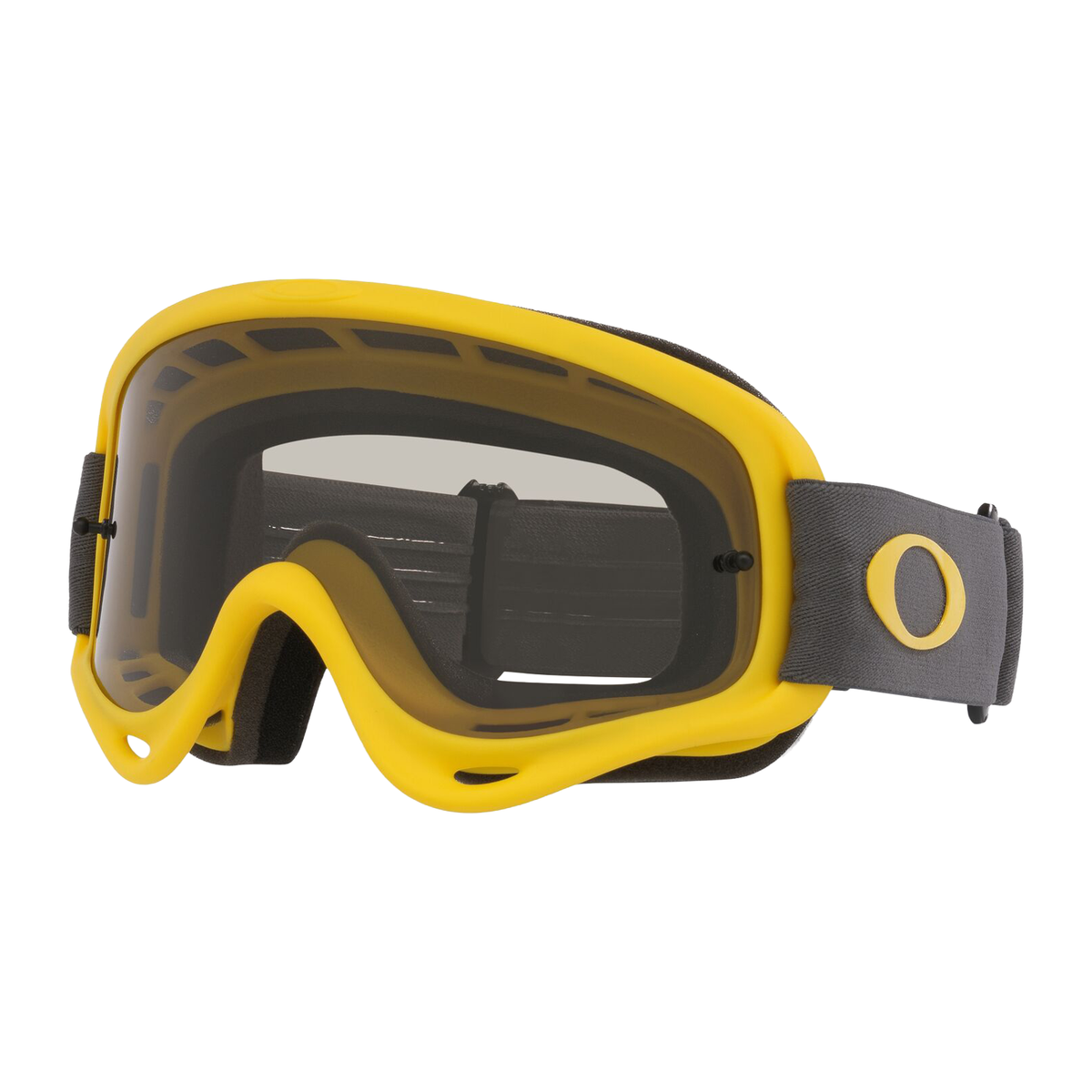 Oakley O Frame MX Goggle Moto Yellow - Light Grey Lens
