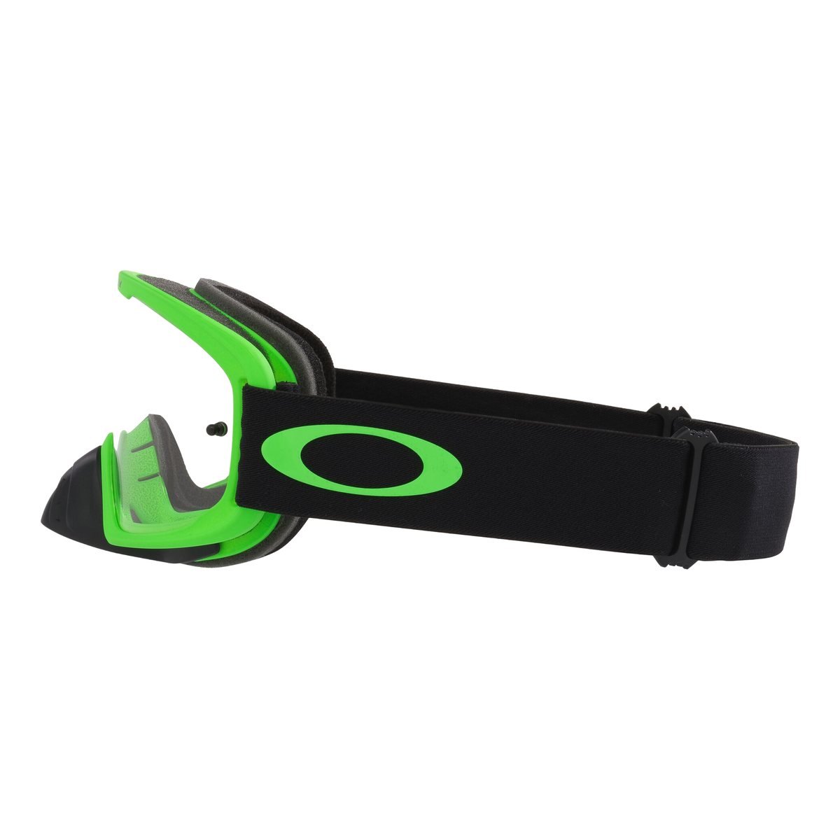 Oakley O Frame 2.0 Pro MX Goggle Neon Green - Clear Lens