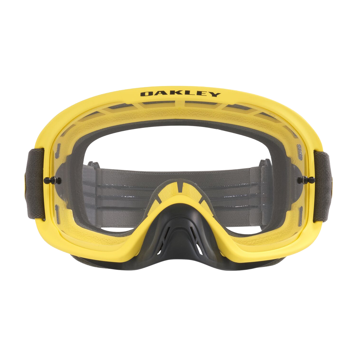 Oakley O Frame 2.0 Pro MX Goggle Moto Yellow - Clear Lens