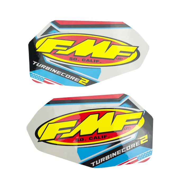 FMF TurbinCore 2 Replacement Decal Sticker Exhaust Graphic 012699