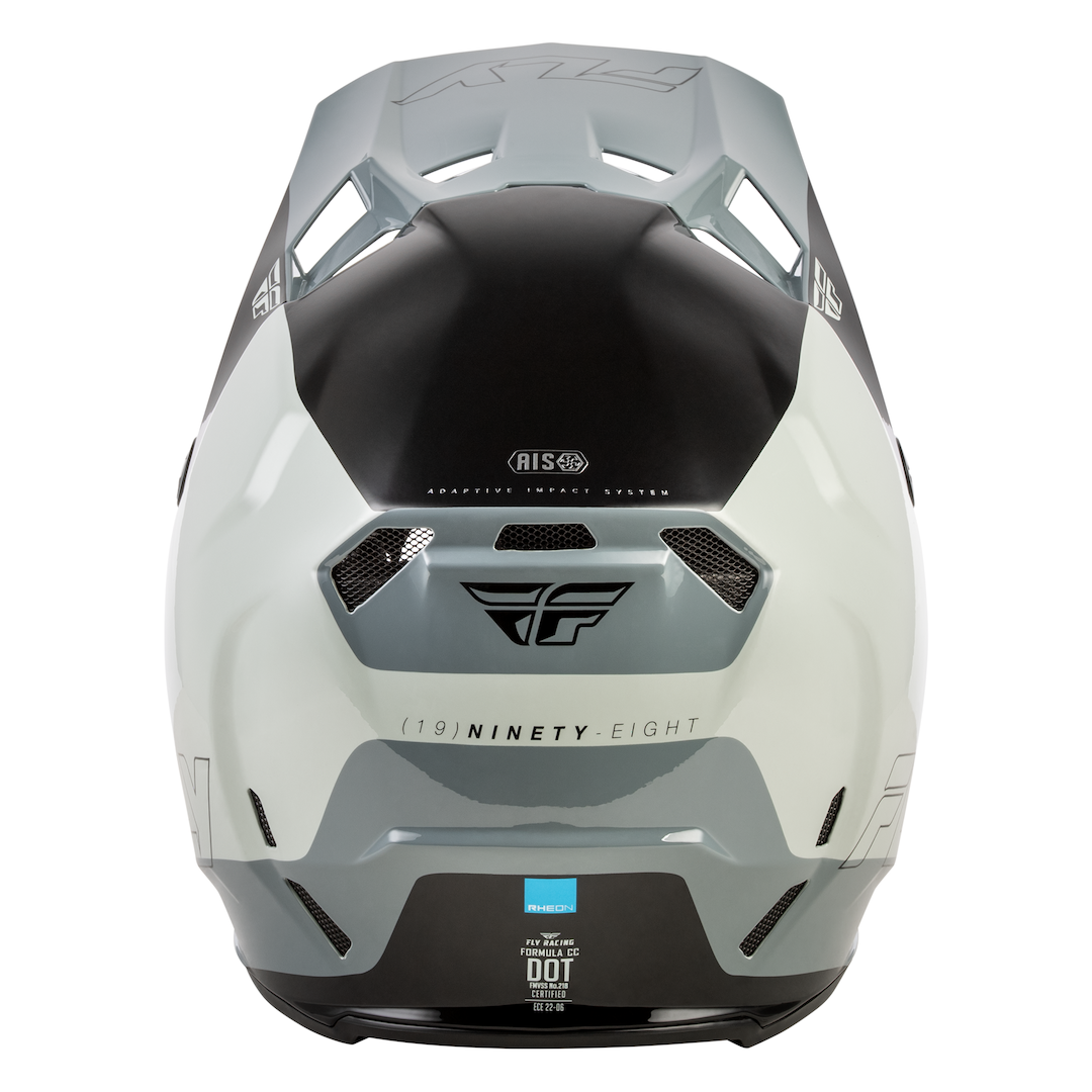 Fly Racing Formula CC Glide MX Helmet Grey/Light Grey/Black
