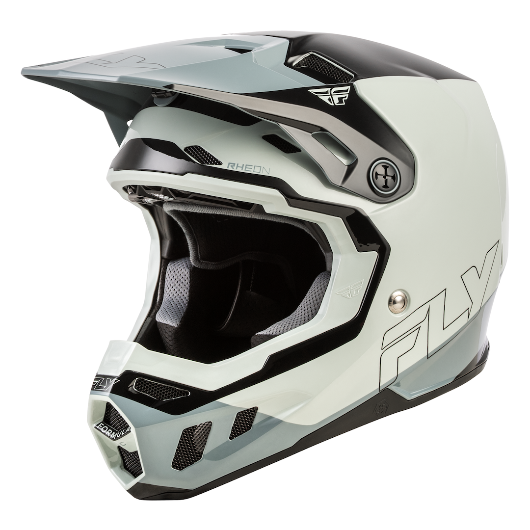 Fly Racing Formula CC Glide MX Helmet Grey/Light Grey/Black