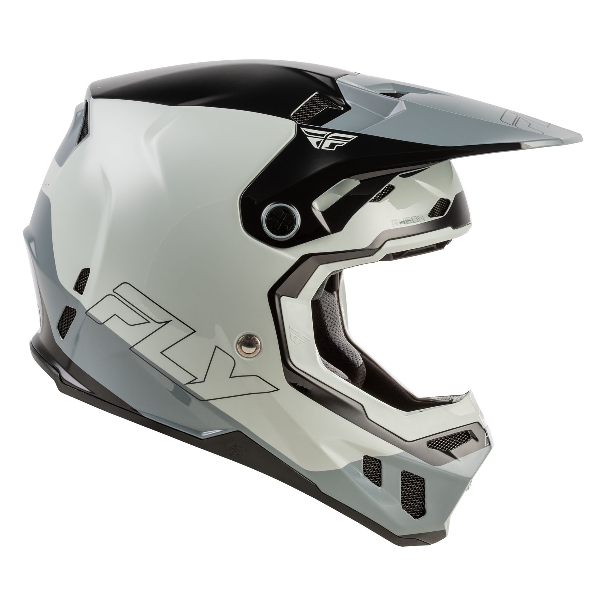 Fly Racing Formula CC Glide MX Helmet Grey/Light Grey/Black