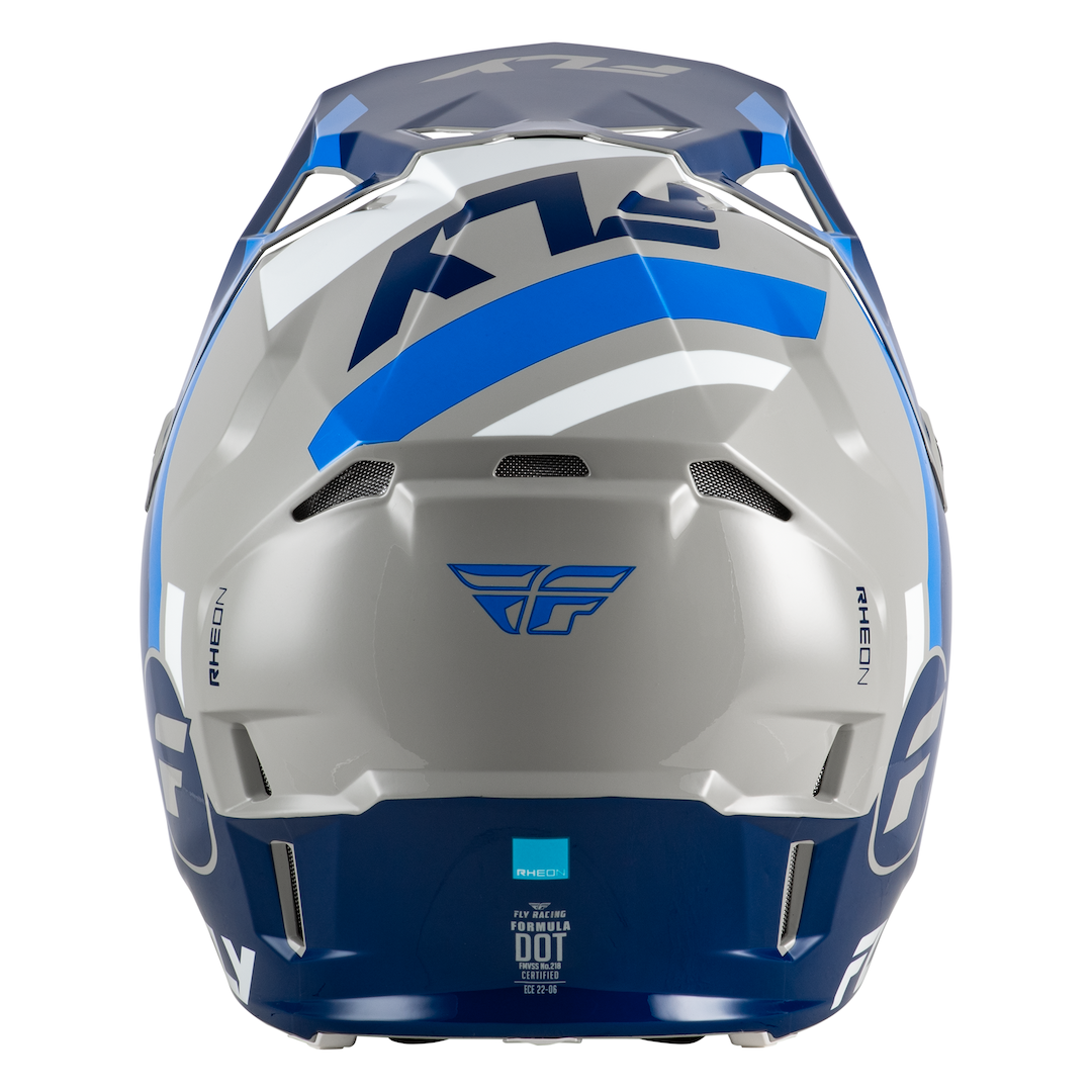 Fly Racing Formula CP Seal MX Helmet Navy/Blue/Grey