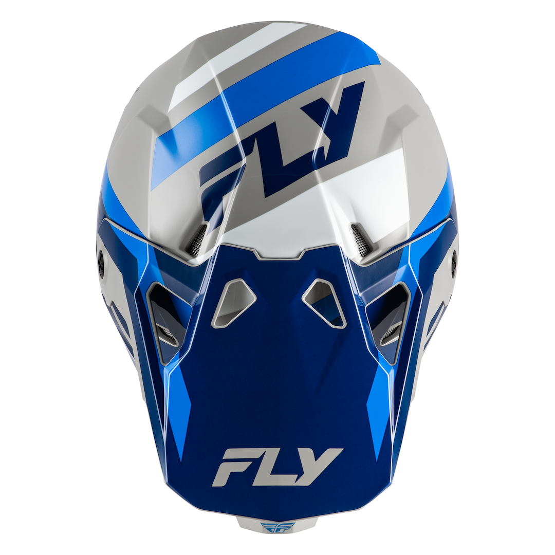 Fly Racing Formula CP Seal MX Helmet Navy/Blue/Grey