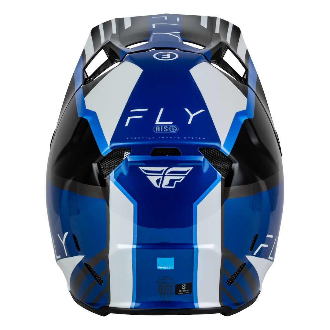 Fly Racing Formula CC Strike MX Helmet Black/Blue/Grey/White