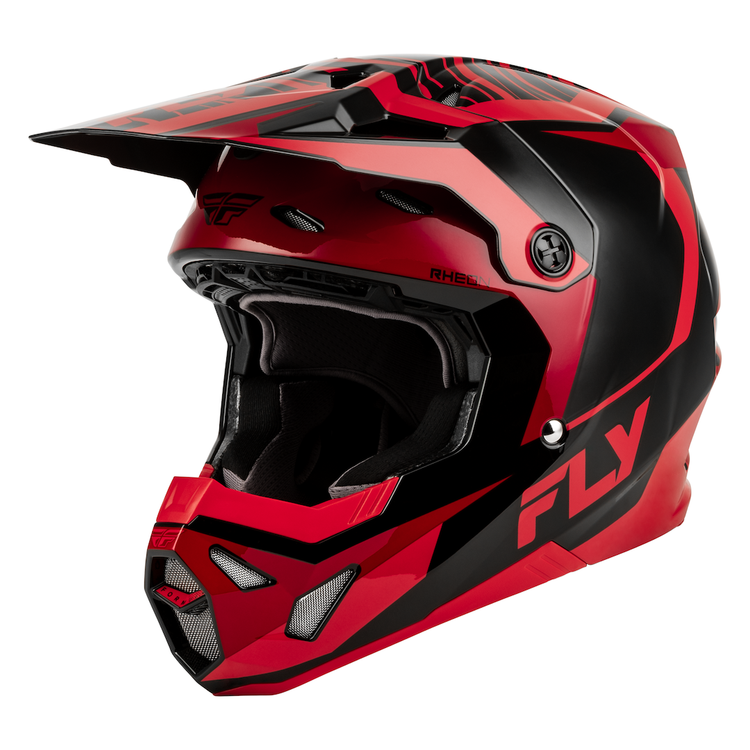 Fly Racing Formula CP Charge MX Helmet Black/Red